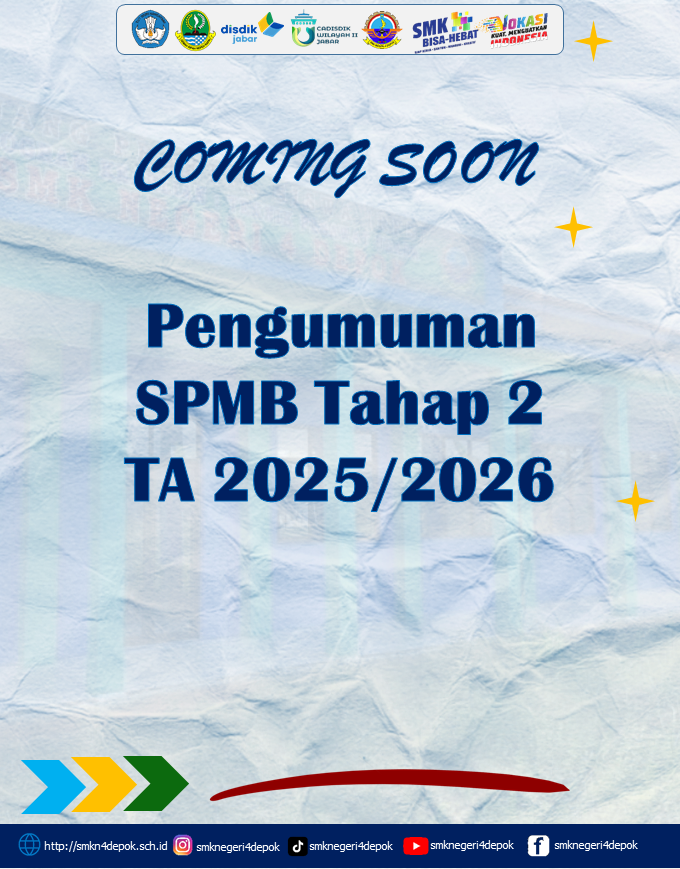 Pengumuman SPMB Tahap 2 TA 2025/2026